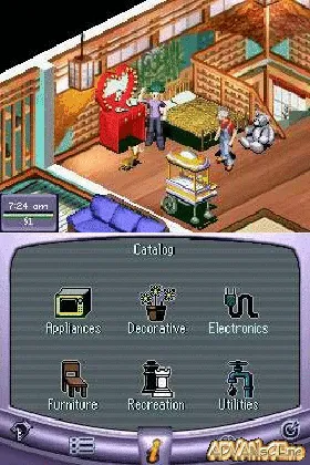 Urbz, The - Sims in the City (USA) screen shot game playing